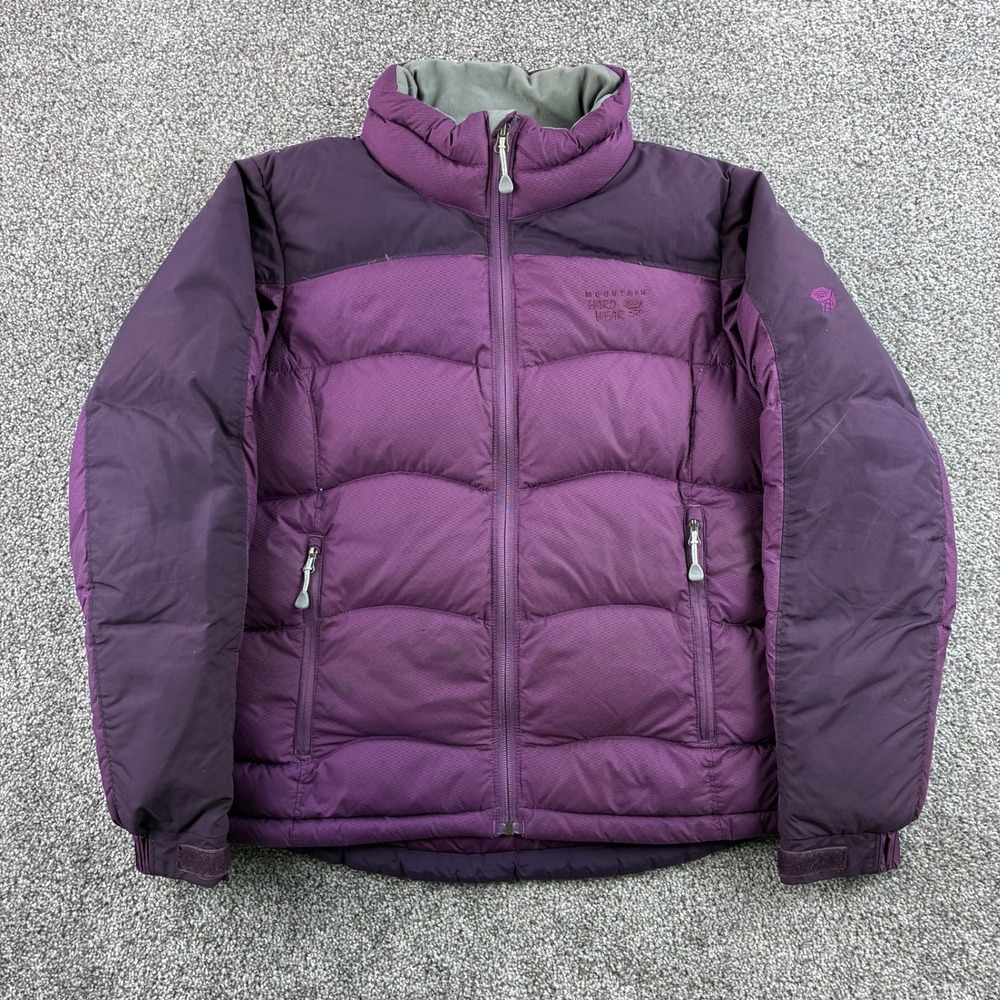 Mountain Hardwear Puffer Jacket Women's Small Purple Down Insulated OL4309